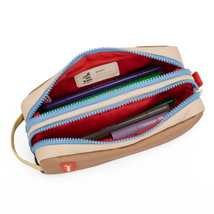 HELLO HOSSY. Mini Walnut Pencil Case