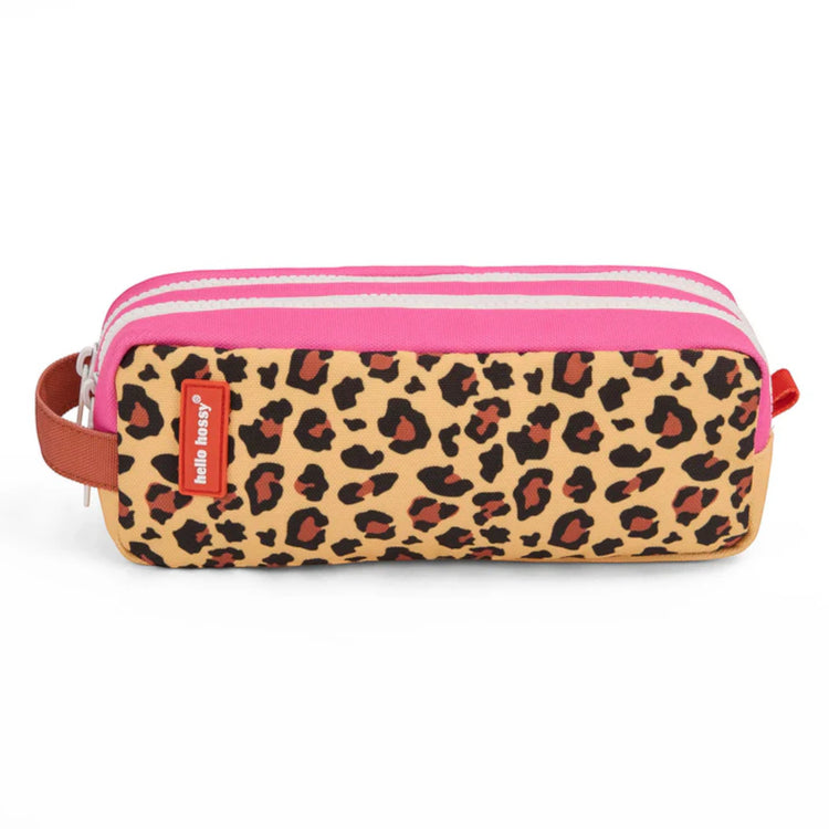 HELLO HOSSY. Leopard #7 Pencil Case