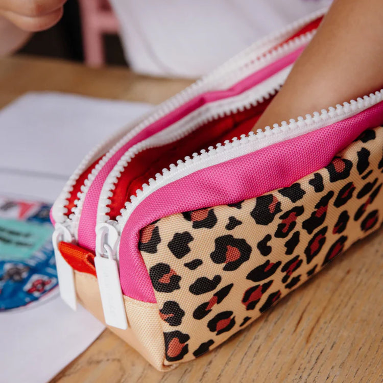HELLO HOSSY. Leopard #7 Pencil Case