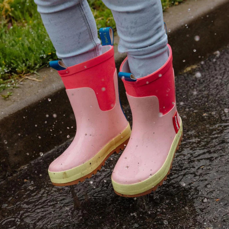 HELLO HOSSY. Rainboot Pinkfly - Size 27