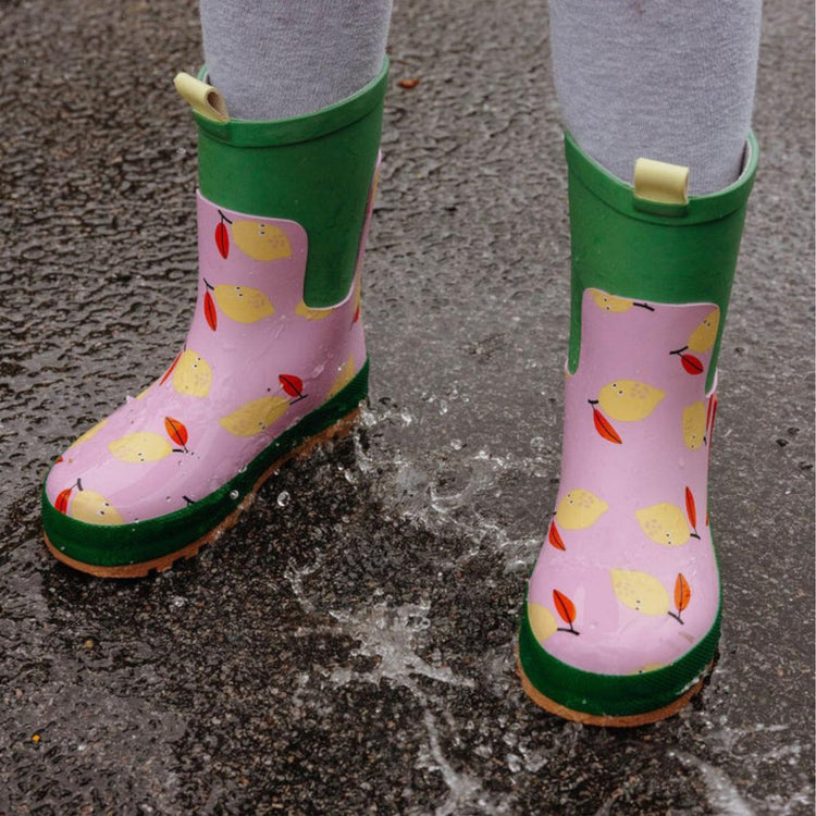 HELLO HOSSY. Rainboot Lemony - Size 28