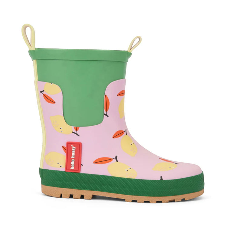 HELLO HOSSY. Rainboot Lemony - Size 28
