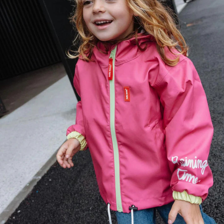 HELLO HOSSY. Raincoat Pitaya