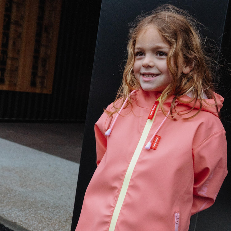 HELLO HOSSY. Raincoat Pink