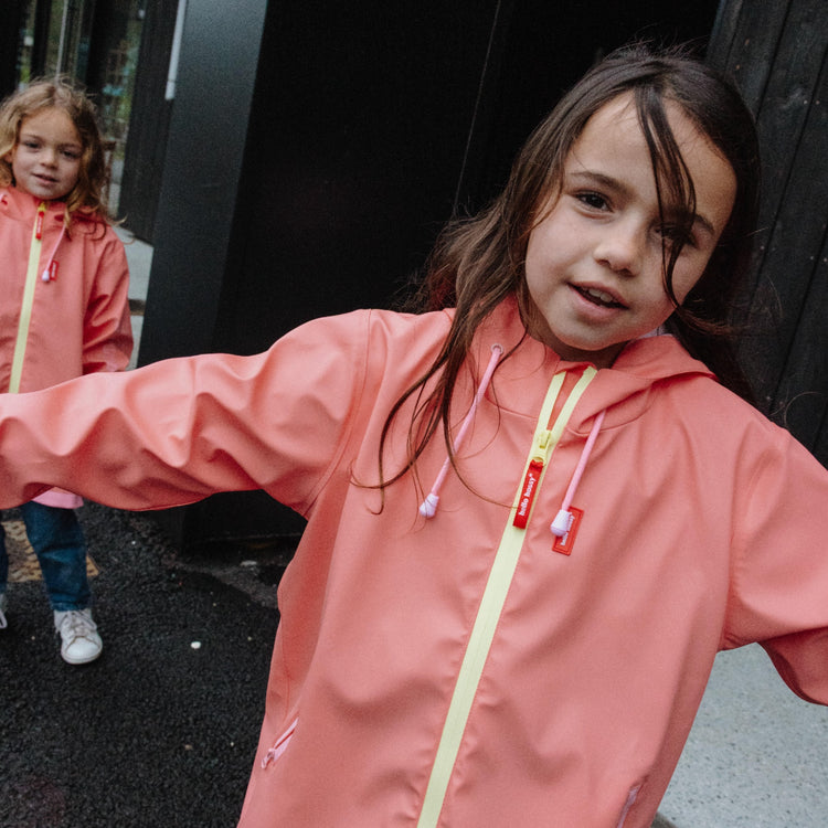 HELLO HOSSY. Raincoat Pink