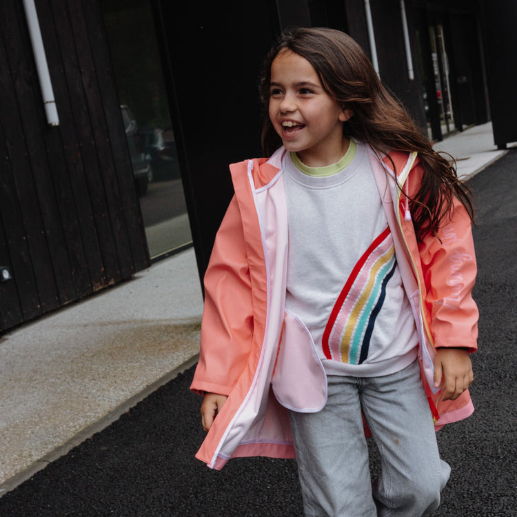 HELLO HOSSY. Raincoat Pink