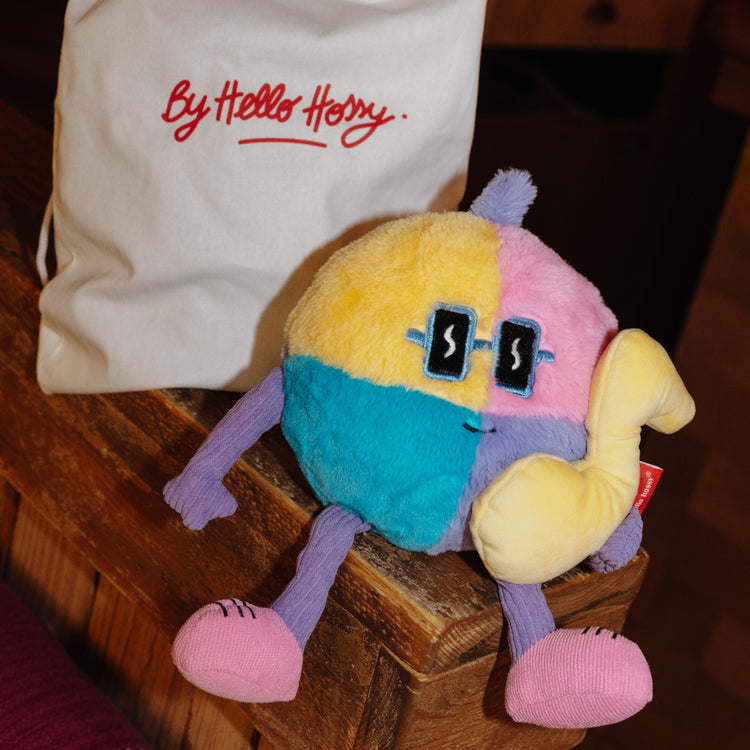 HELLO HOSSY. Λούτρινο κουκλάκι Disco Pop