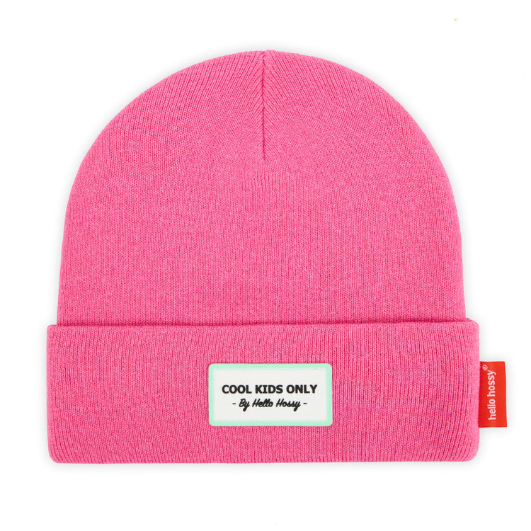 HELLO HOSSY. Urban Fuchsia beanie - 9-18 months