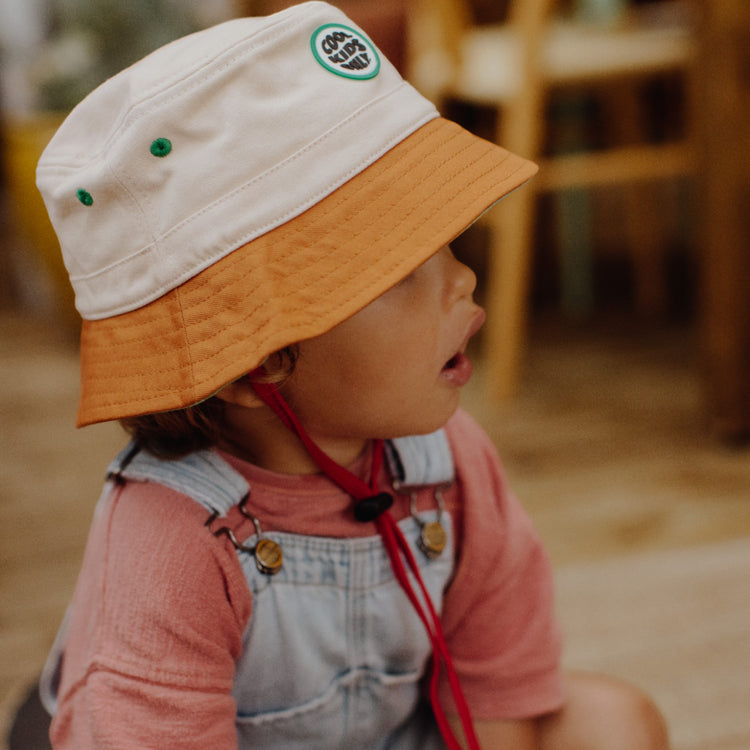 HELLO HOSSY. Καπέλο Bob παιδικό Mini Pecan - 9-18 μηνών