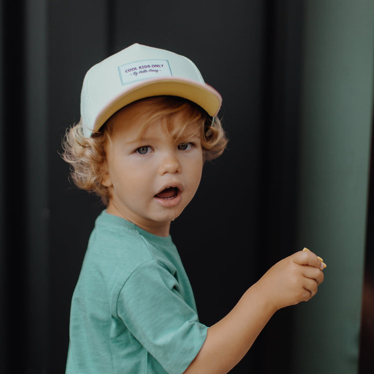 HELLO HOSSY. Καπέλο τζόκευ παιδικό Mini Aloe - 9-18 μηνών