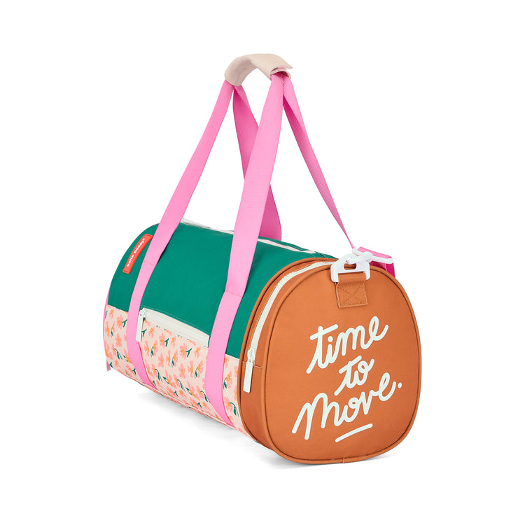 HELLO HOSSY. Τσάντα βόλτας κυλινδρική Springtime