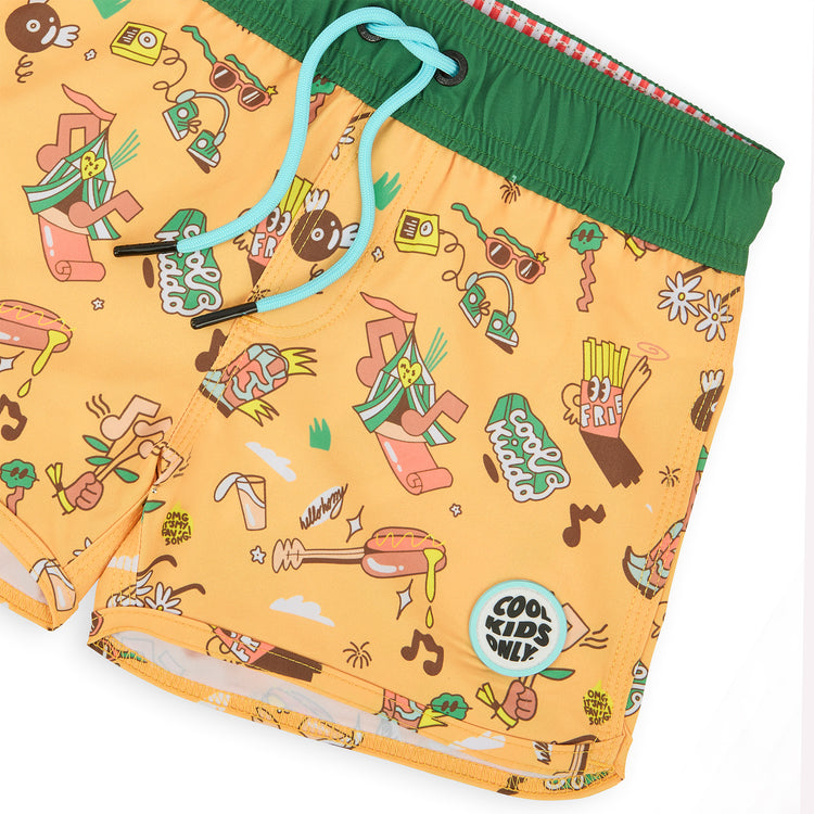 HELLO HOSSY. Swim shorts Music Festival