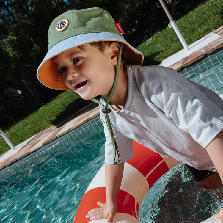 HELLO HOSSY. Καπέλο Bob παιδικό Mini Leaf