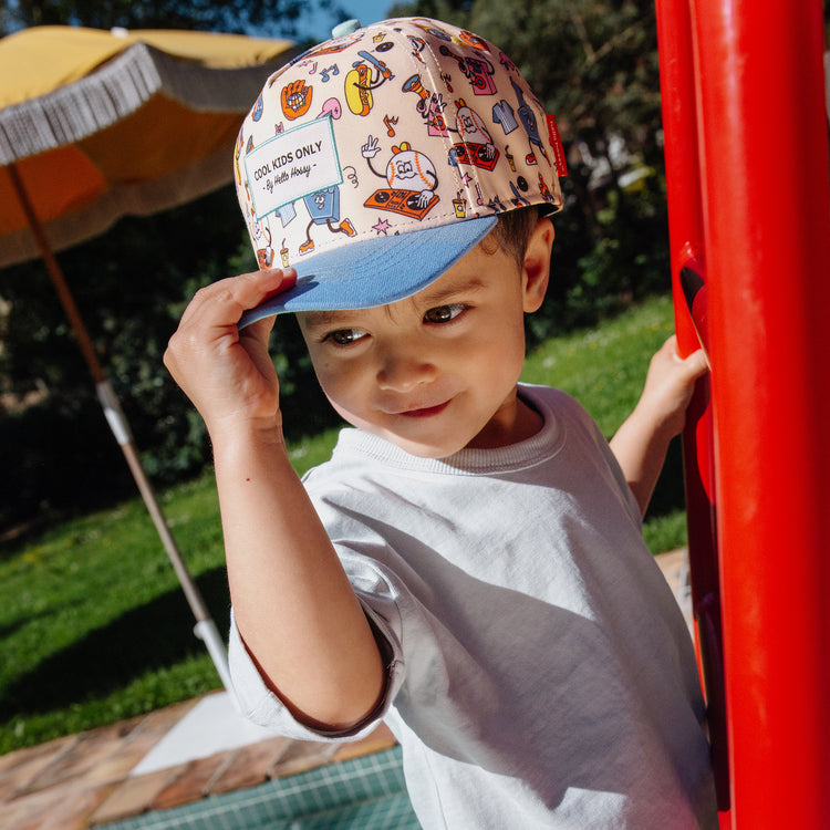 HELLO HOSSY. Καπέλο τζόκευ παιδικό Baseball Party