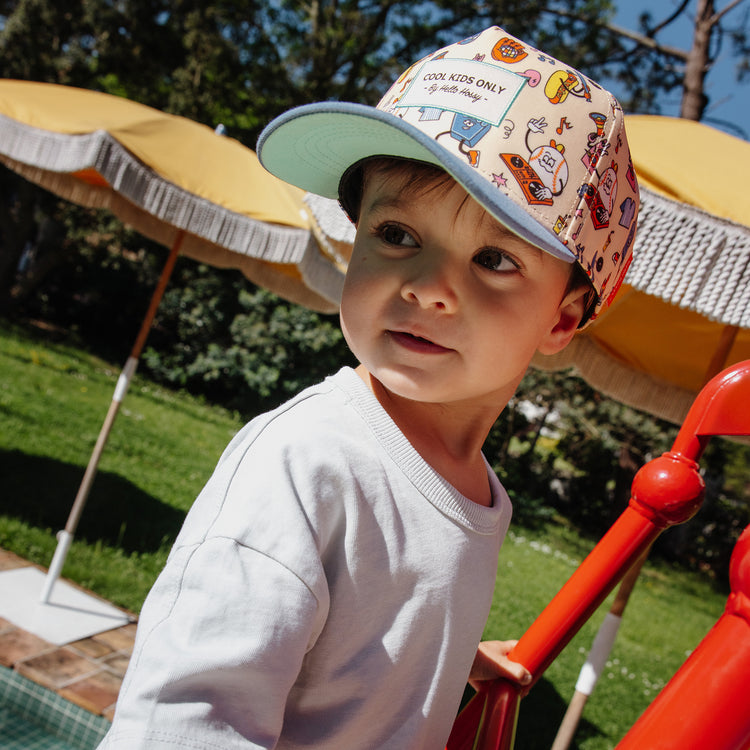 HELLO HOSSY. Καπέλο τζόκευ παιδικό Baseball Party