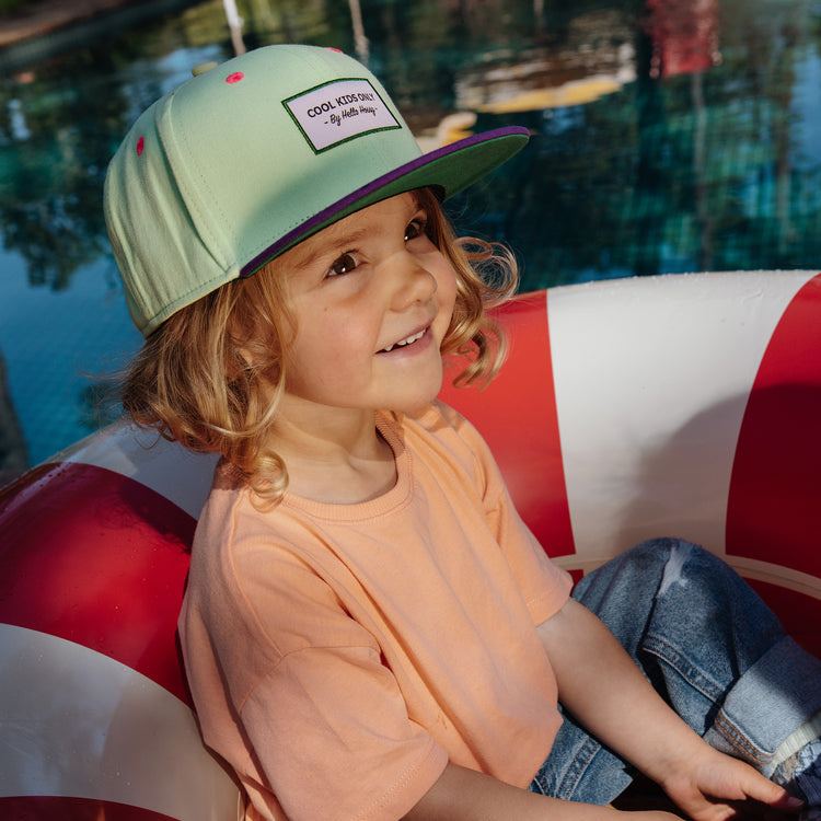 HELLO HOSSY. Καπέλο τζόκευ παιδικό Mini Mint