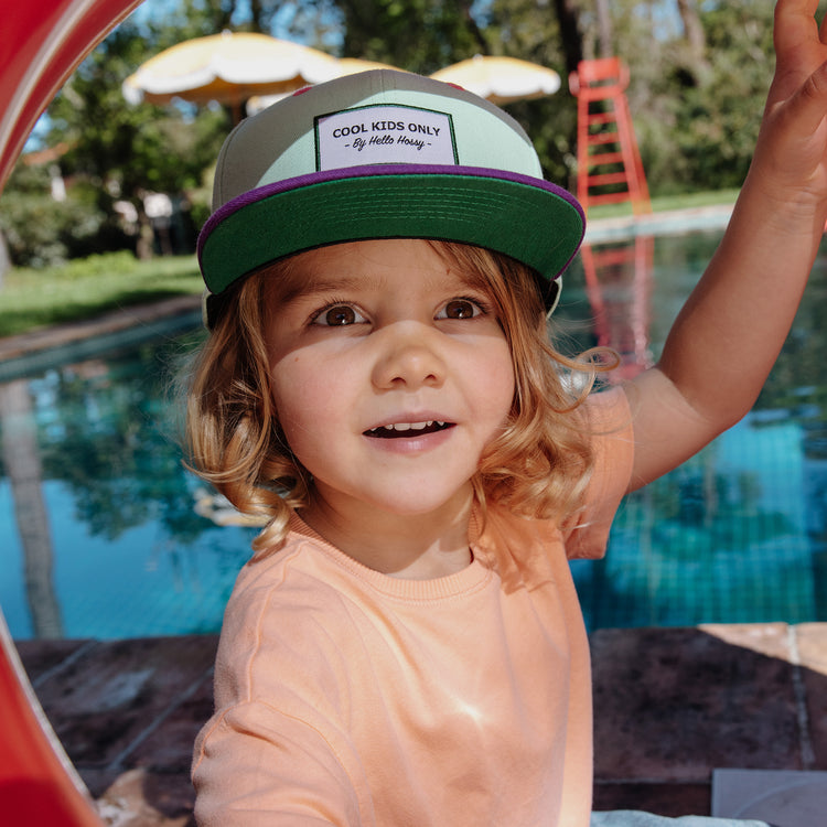 HELLO HOSSY. Καπέλο τζόκευ παιδικό Mini Mint