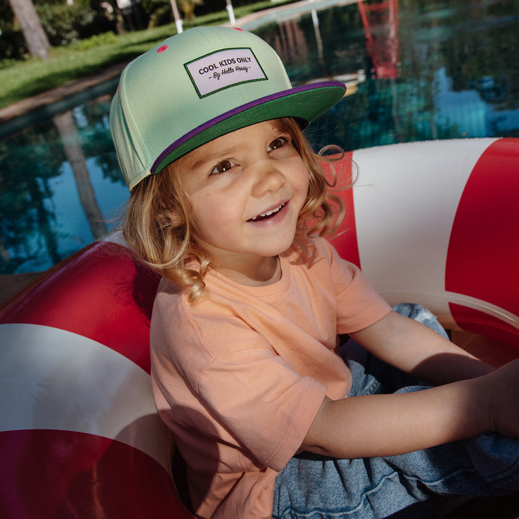 HELLO HOSSY. Καπέλο τζόκευ παιδικό Mini Mint