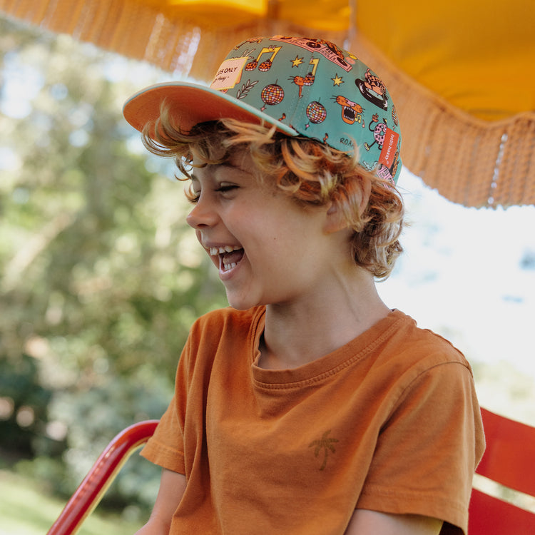HELLO HOSSY. Καπέλο τζόκευ παιδικό Disco Roar