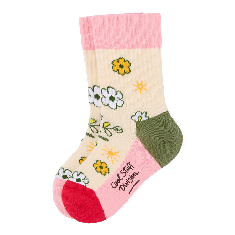 HELLO HOSSY. 3 Pack Socks Wildflowers - 1-2 years