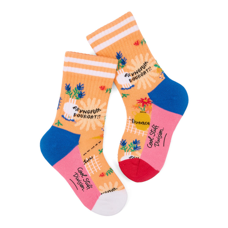 HELLO HOSSY. 3 Pack Socks Wildflowers - 1-2 years