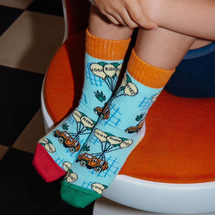 HELLO HOSSY. 3 Pack Socks Cars - 1-2 years