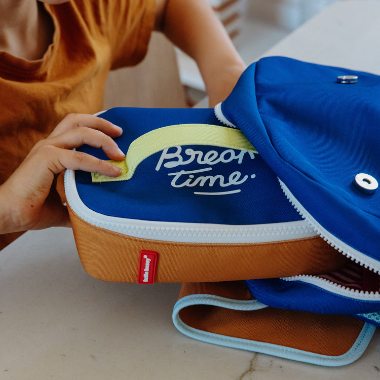 HELLO HOSSY. Τσαντάκι μεταφοράς φαγητού Mini Blue Canyon