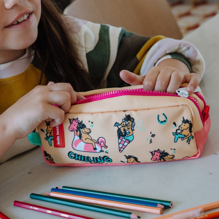 HELLO HOSSY. Unicorn Pencil Case