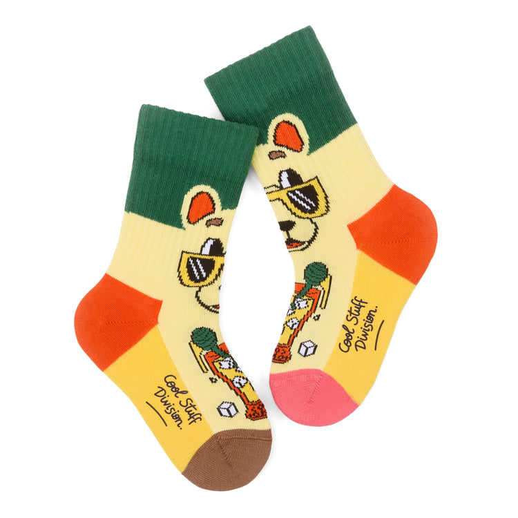 HELLO HOSSY. 4 Pack Socks Mascots