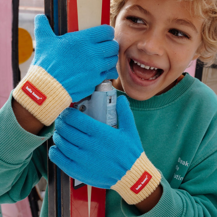 HELLO HOSSY. Γάντια παιδικά Handy Kingfisher