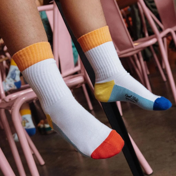 HELLO HOSSY. 4 Pack Socks Mini Color Pop