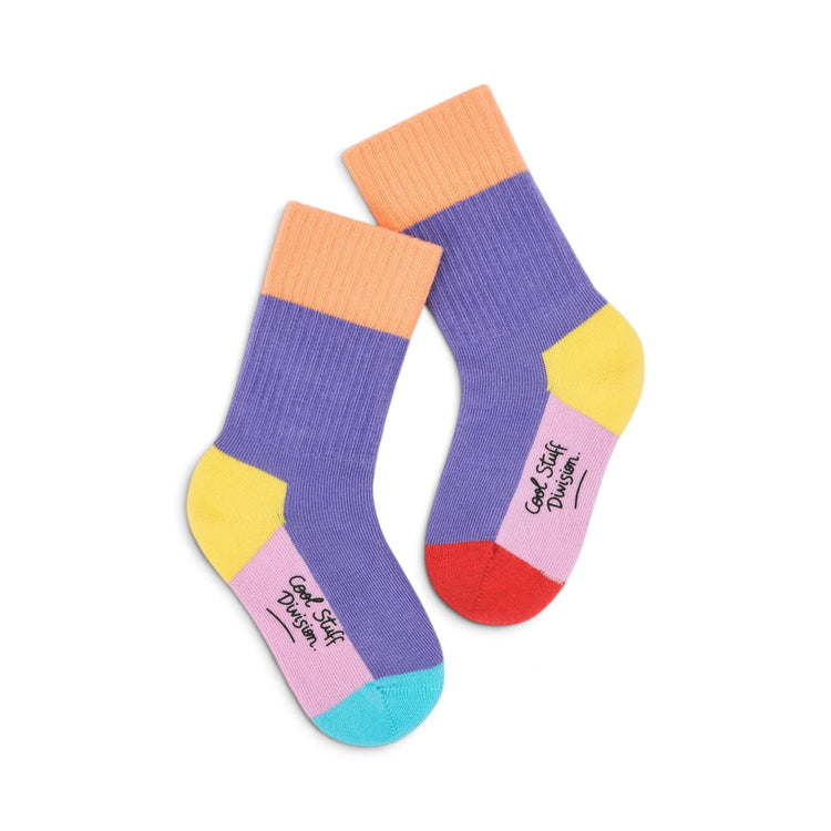HELLO HOSSY. 4 Pack Socks Mini Color Pop