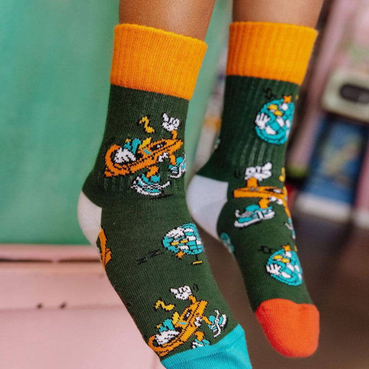 HELLO HOSSY. 3 Pack Socks Happy Beats