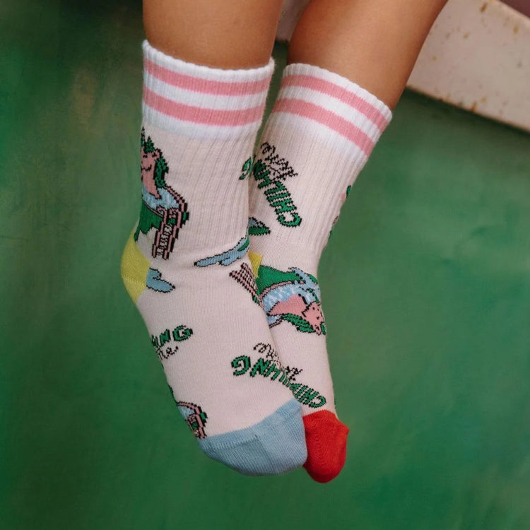 HELLO HOSSY. 3 Pack Socks Unicorn