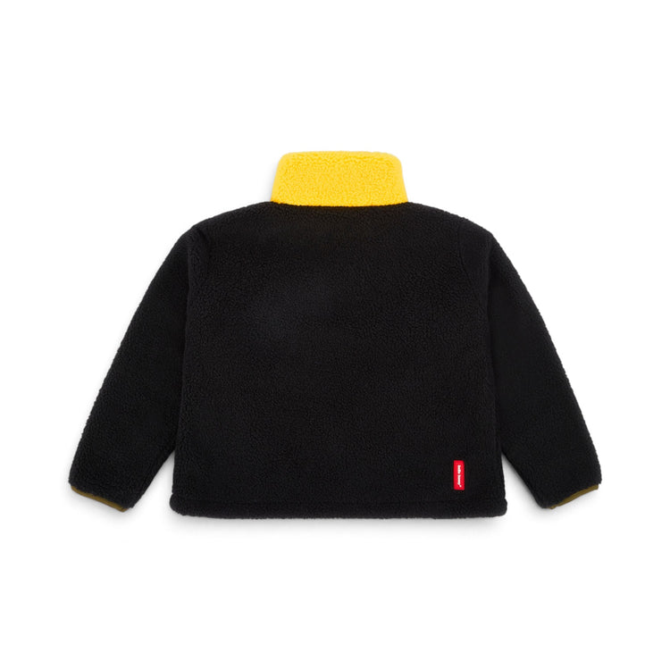 HELLO HOSSY. Παιδικό μπουφάν fleece Midnight Lemon