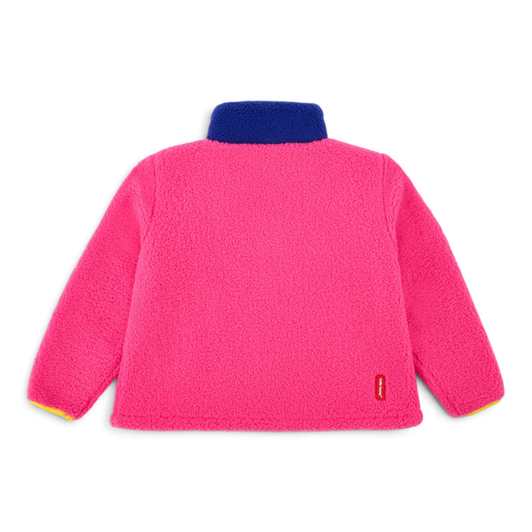 HELLO HOSSY. Παιδικό μπουφάν fleece Fuchsia