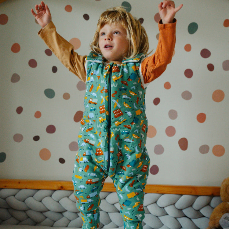 HIPPO&DONKEY. Sleeping bag Green Lane 4-6 years