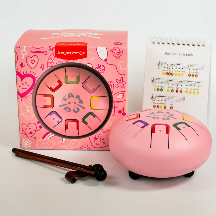 Juegaconmigo. Baby Tambu 6'' 8 tones - Pinky Winky