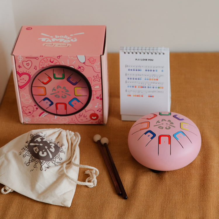 Juegaconmigo. Baby Tambu 6'' 8 tones - Pinky Winky