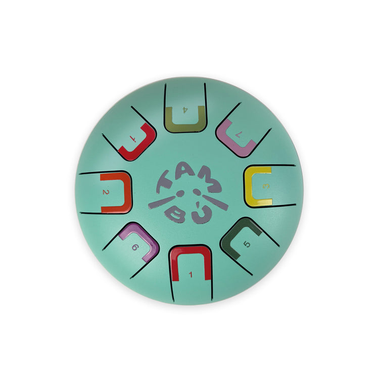 Juegaconmigo. Baby Tambu 6'' 8 tones - Teal Peal
