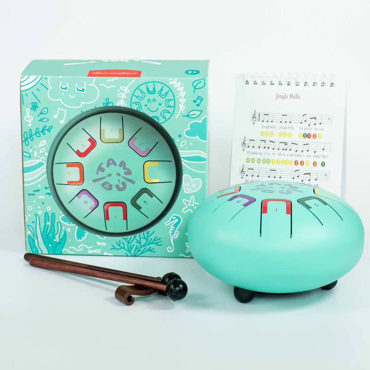 Juegaconmigo. Baby Tambu 6'' 8 tones - Teal Peal