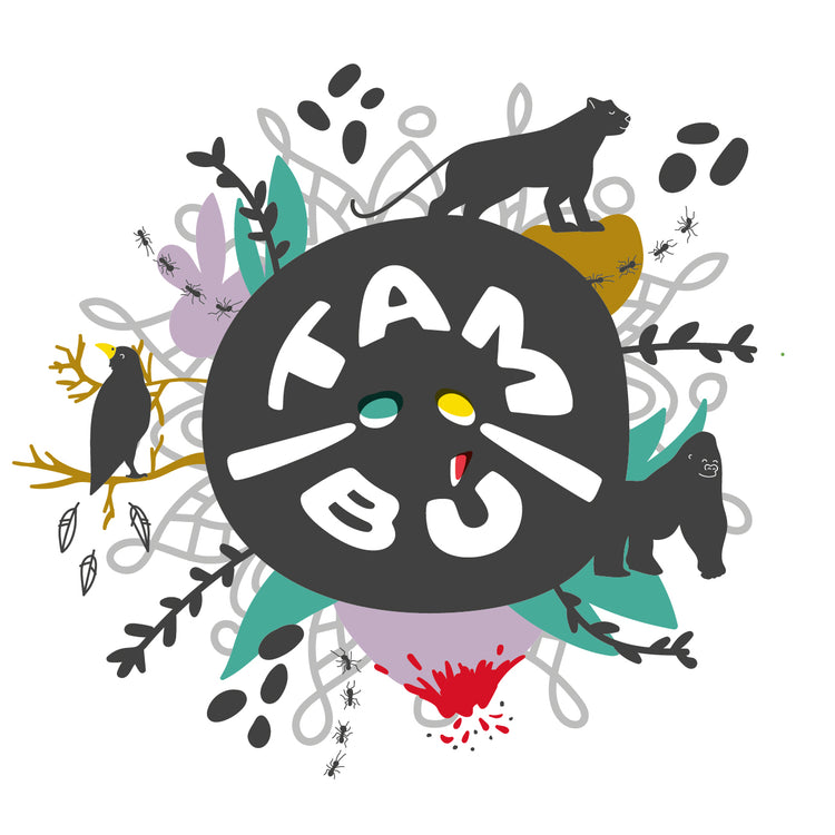 Juegaconmigo. Tambu 8 11 tones - Black Nature (Matt Black)