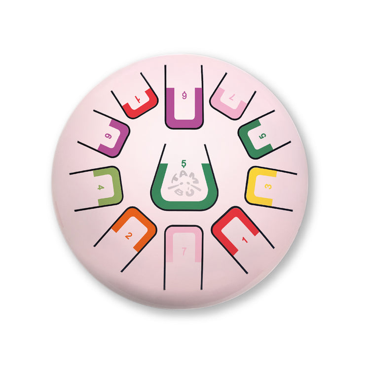 Juegaconmigo. Tambu 8 11 tones - Coral Reef (Pink)