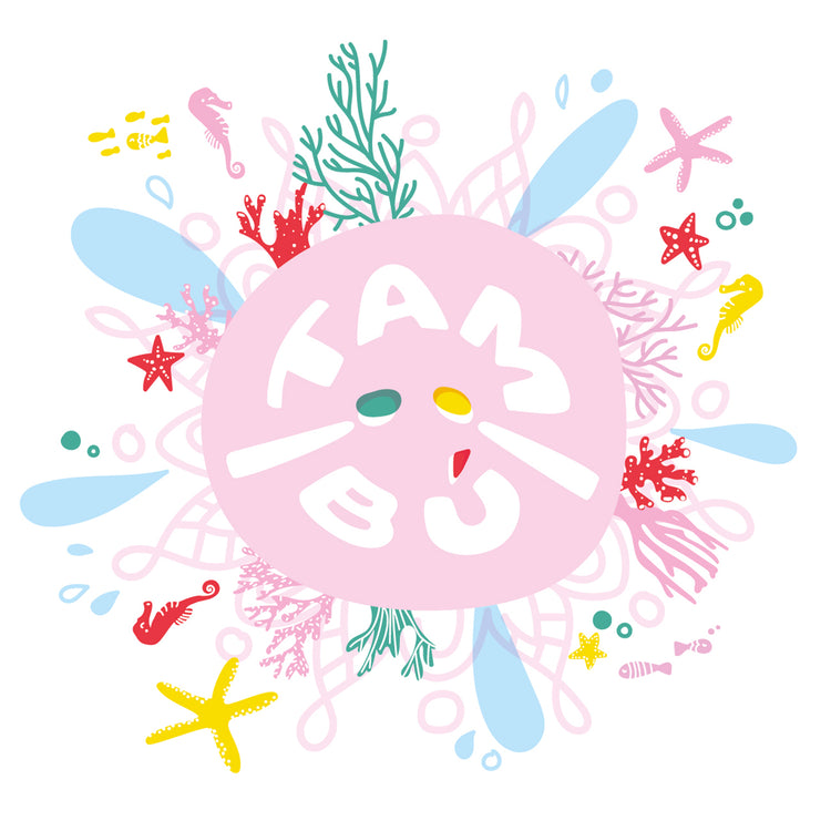 Juegaconmigo. Tambu 8 11 tones - Coral Reef (Pink)