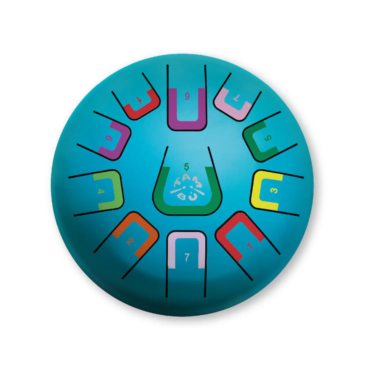 Juegaconmigo. Tambu 8 11 tones - Calm Sky (Turquoise)