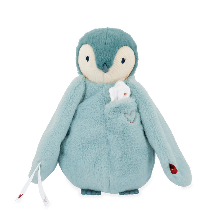 COMPLICES. Kissing plush Penguin Green