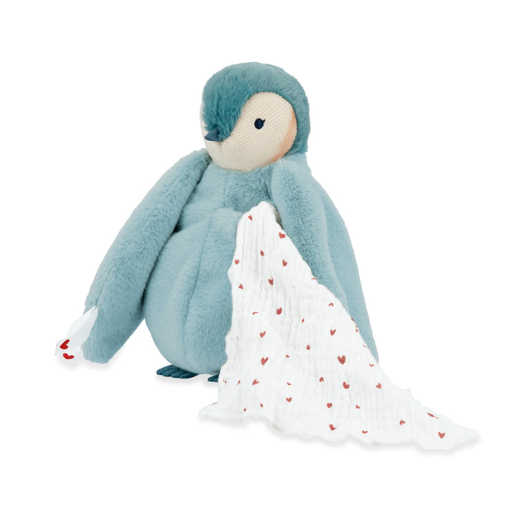 COMPLICES. Kissing plush Penguin Green