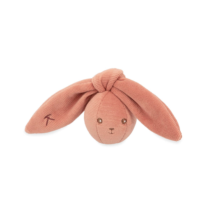 LAPINOO. Rabbit rattle ball - Terracotta