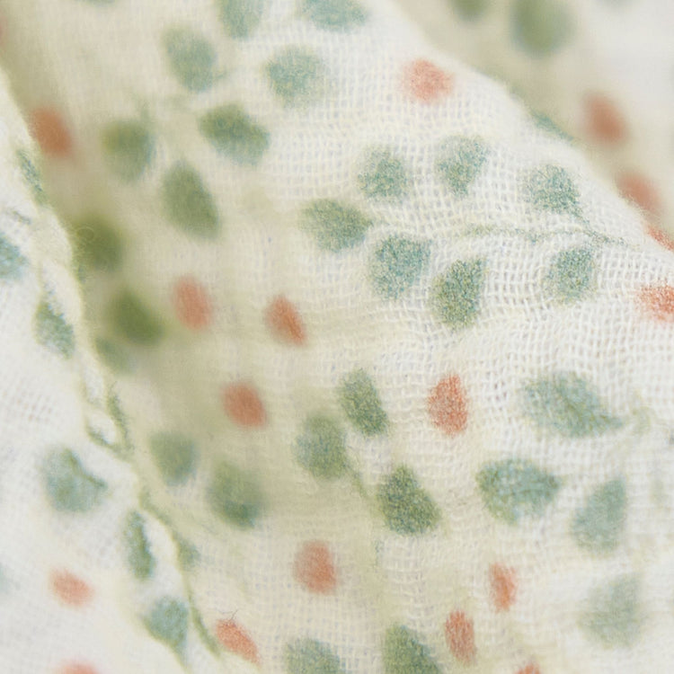 PETIT SONGE. Red panda swaddle blanket