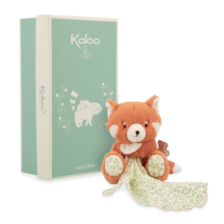 PETIT SONGE. Red panda swaddle blanket